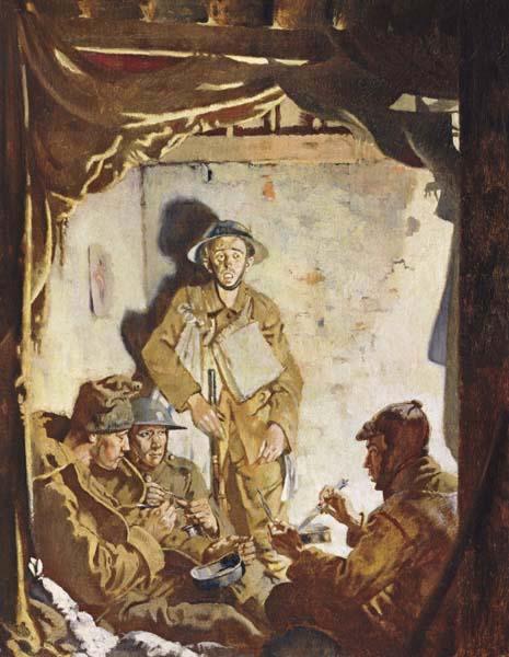 Sir William Orpen Soldiers Resting at the Front oil painting picture